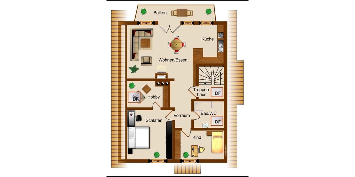 Mehrfamilienhaus, Wohnhaus Haiterbach - 3.5 Zimmer, 80 m&sup2;, 900&euro; | Angebot:26547921
