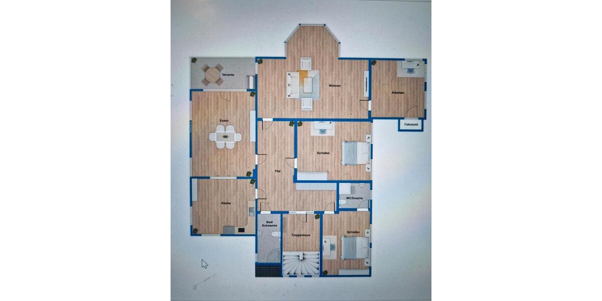 Etagenwohnung Wismar Altstadt - 5 Zimmer, 198 m&sup2;, 1.800&euro; | Angebot:25638478