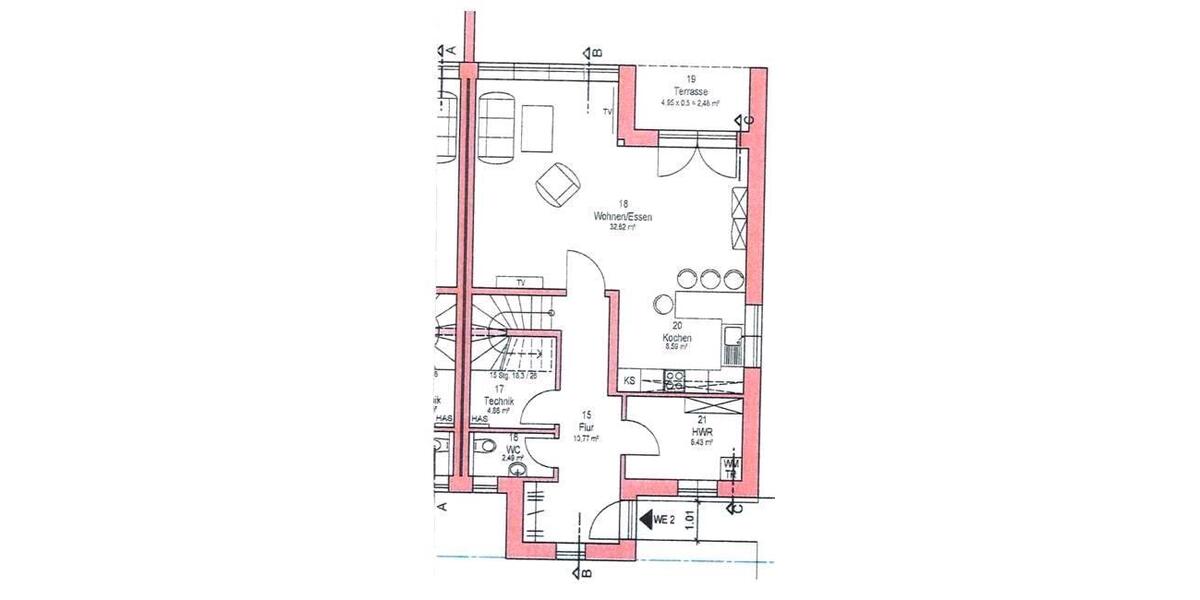 Etagenwohnung Dörpen - 4 Zimmer, 125 m&sup2;, 1.150&euro; | Angebot:26251197