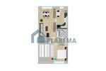 Etagenwohnung Lübz - 2 Zimmer, 49 m&sup2;, 445&euro; | Angebot:26148831
