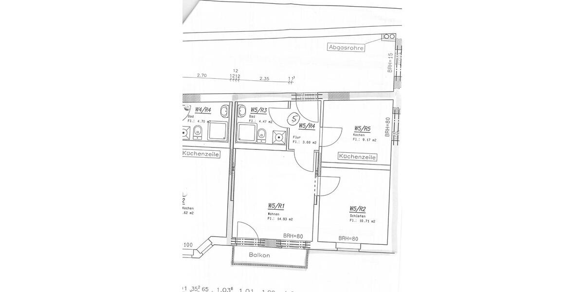 Etagenwohnung Luckenwalde - 2 Zimmer, 44 m&sup2;, 450&euro; | Angebot:24723039
