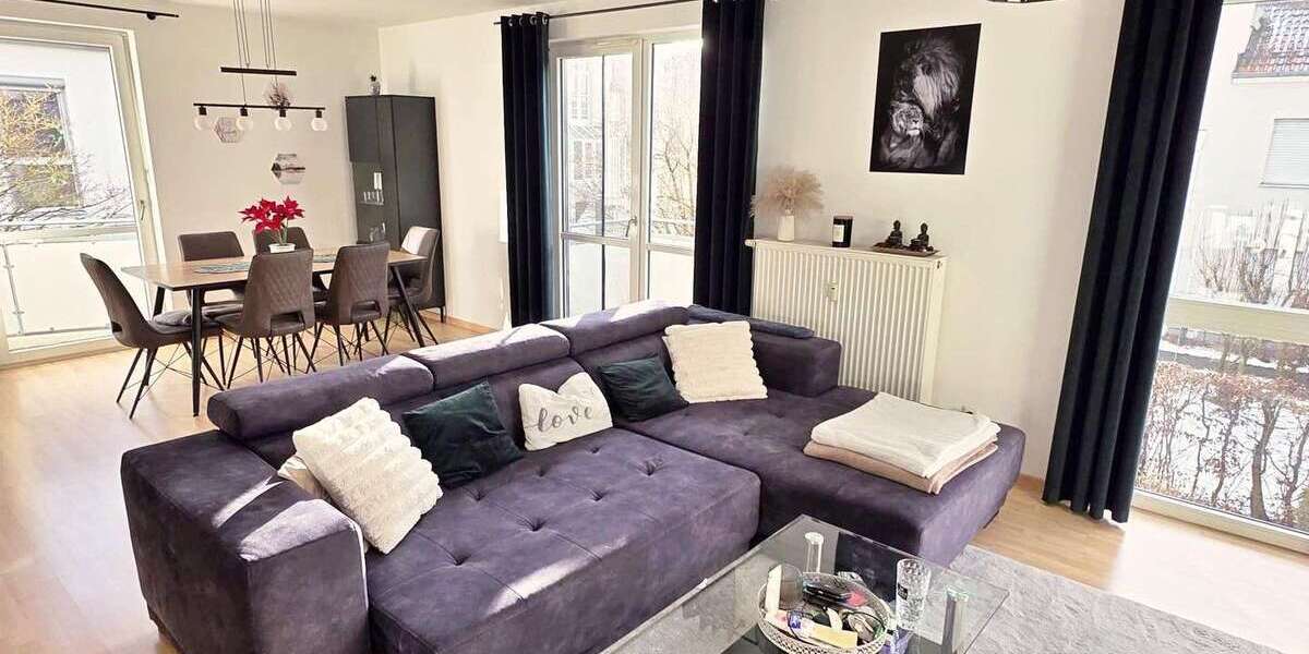 Etagenwohnung Landsham bei Kirchheim Landsham - 3 Zimmer, 88 m&sup2;, 1.630&euro; | Angebot:27032086