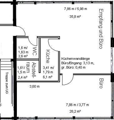 Büroräume in NES zu vermieten zimmer