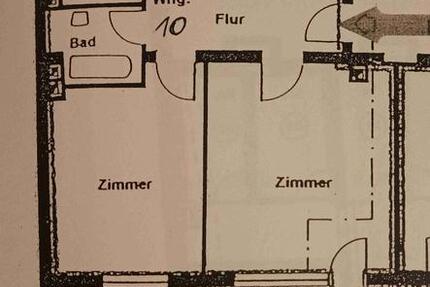 Helle 3 Zimmerwohnung Stadtgrenze Nürnberg 4.OG renovierungsbedür