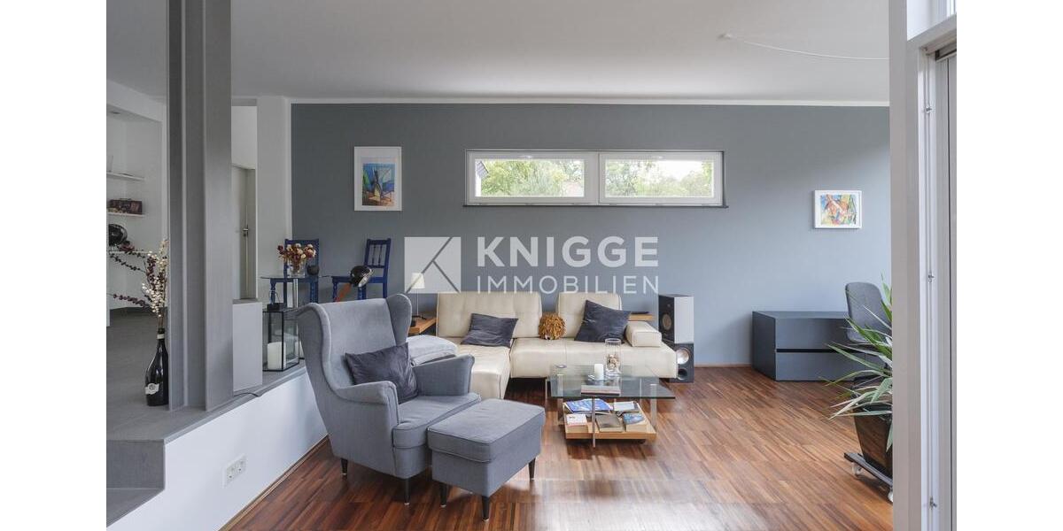 +++ 3439 - Architekten-Penthouse in begehrter Villenlage von GL-Hebborn +++ 4 zimmer