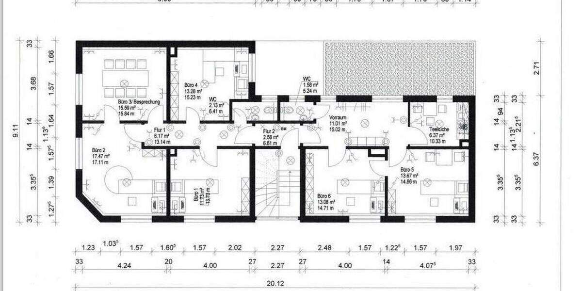 Gewerbeobjekt Schwetzingen Oststadt - 1.400&euro; | Angebot:24724374