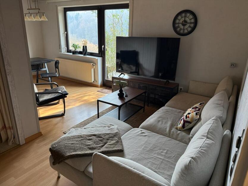 Möbilierte Terassen Wohnung für Single oder Paare zimmer