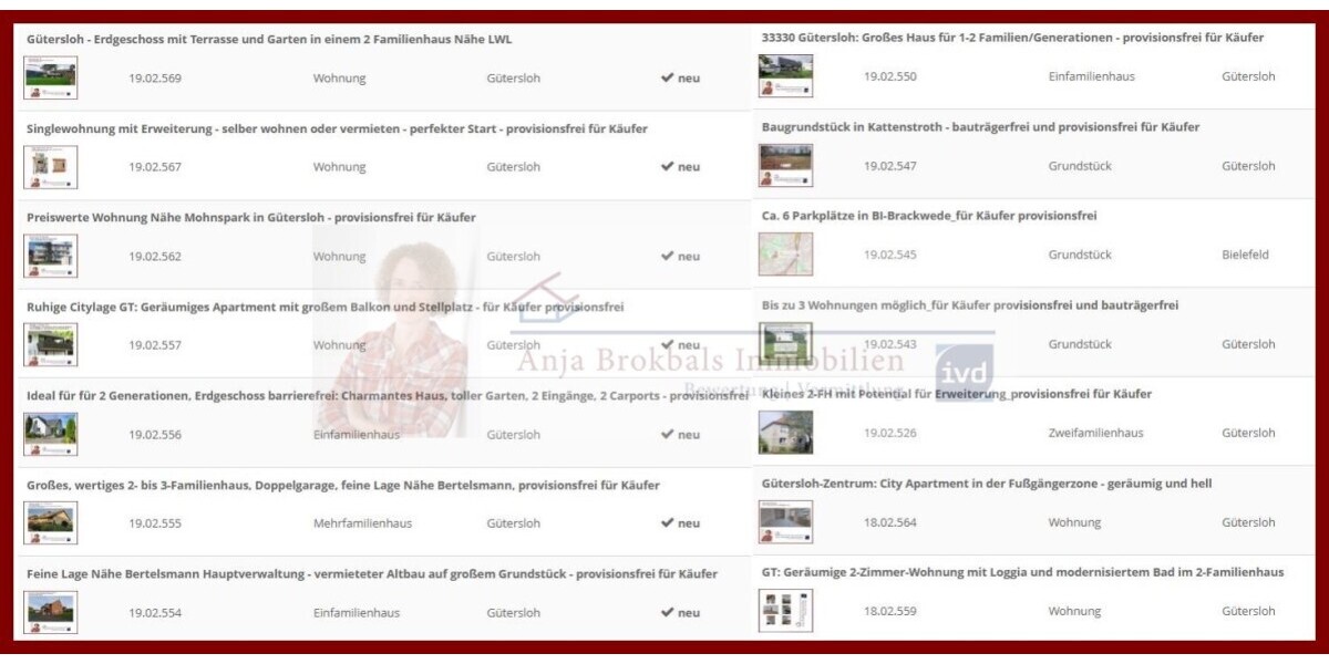 Gütersloh: Erdgeschoss mit Garten und Garage in einem 2 Familienhaus, stadtnahe Lage am Grüngürtel - 4.5 Gütersloh Isselhorst | Angebot:20476906