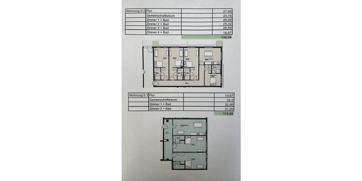 Etagenwohnung Schlitz - 5 Zimmer, 26 m&sup2;, 500&euro; | Angebot:26127429