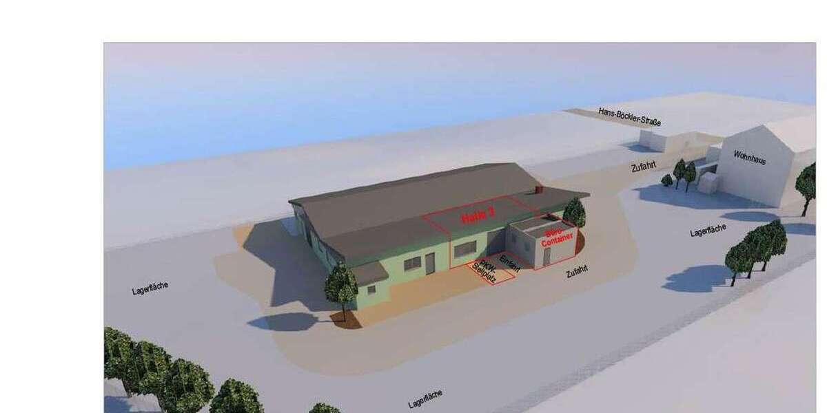 Gewerbeobjekt Trebur - 1.074&euro; | Angebot:26002878