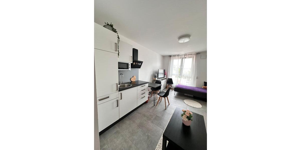 Etagenwohnung Augsburg Haunstetten-Siebenbrunn - 1 Zimmer, 25 m&sup2;, 455&euro; | Angebot:26648194