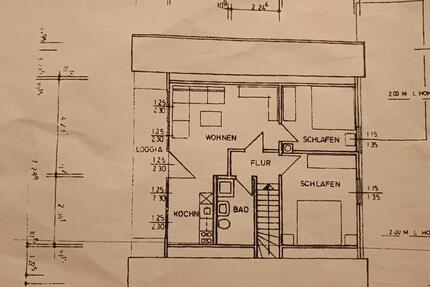 Gemütliche Dachgeschoss Wohnung zu vermieten 3 zimmer
