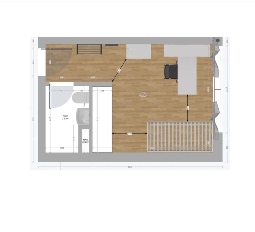 Studenten, Apartment mit Balkon oder Terrasse in Deggendorf