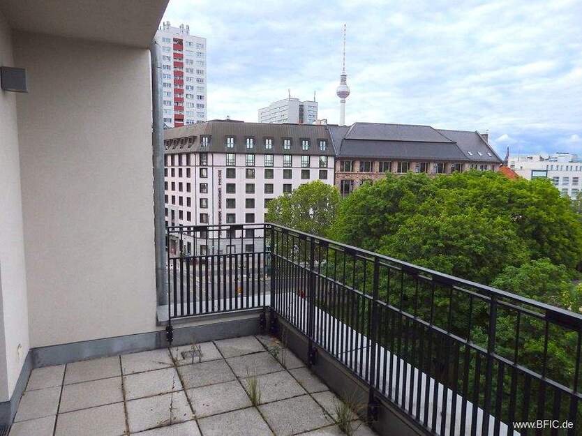 Mitte, Neubau - elegante 2-Zimmer-Wohnung mit Balkon, 5.OG 2 zimmer