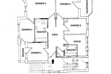Wohnung Rudolstadt Zentrum - 5 Zimmer, 168 m&sup2;, 1.150&euro; | Angebot:26289348