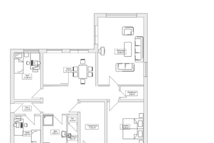 Wohnung Bad Kissingen - 4.5 Zimmer, 120 m&sup2;, 1.350&euro; | Angebot:25637740