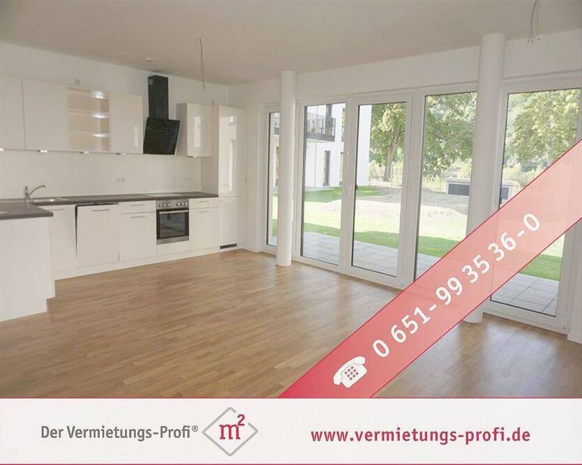 Wohnung in attraktiver Mosellage mit Einbauküche und Außenbereich.