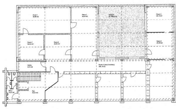 VB2316VH Büro ca. 420 m² mit ca. 85 m² Dachgarten Regensburg - Ost zimmer