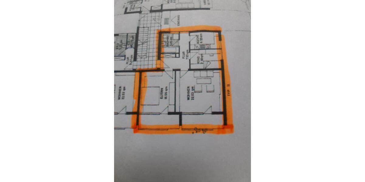 Etagenwohnung Kempten (Allgäu) Auf der Halde - 3 Zimmer, 70 m&sup2;, 850&euro; | Angebot:26032307