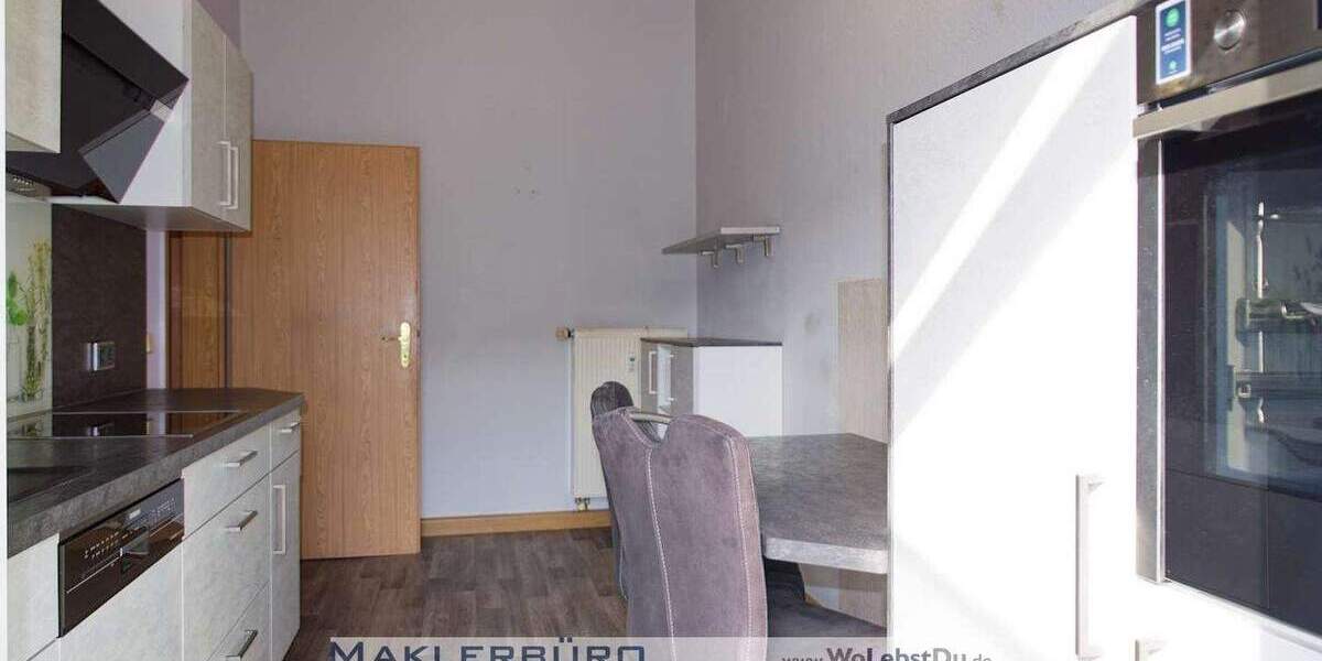 Einkaufsgünstige Zweiraumwohnung mit Einbauküche und Balkon 2 zimmer