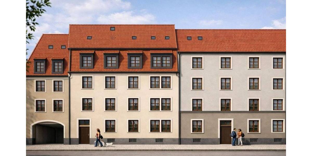 Etagenwohnung Regensburg Innenstadt - 2 Zimmer, 54 m&sup2;, 1.250&euro; | Angebot:26092400