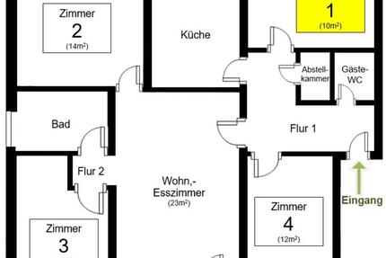 Wohnen auf Zeit Rinteln - 5 Zimmer, 100 m&sup2;, 300&euro; | Angebot:25288785