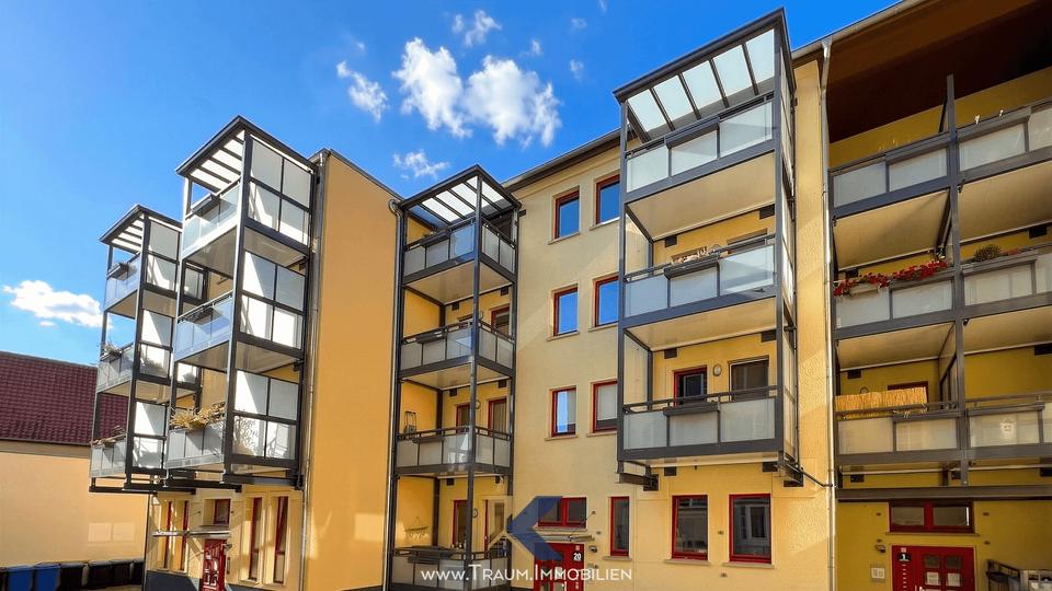 Etagenwohnung Mühlhausen (Thüringen) - 2 Zimmer, 60 m&sup2;, 391&euro; | Angebot:26283615