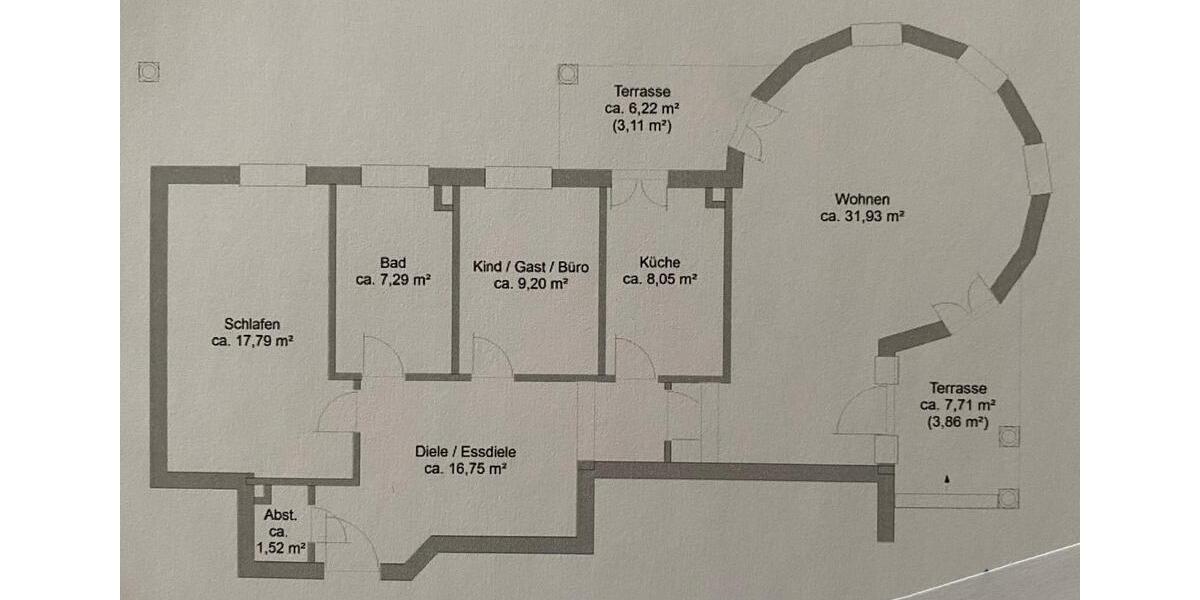 Erdgeschoßwohnung Kölln-Reisiek Reisiek - 3 Zimmer, 97 m&sup2;, 1.250&euro; | Angebot:26613984