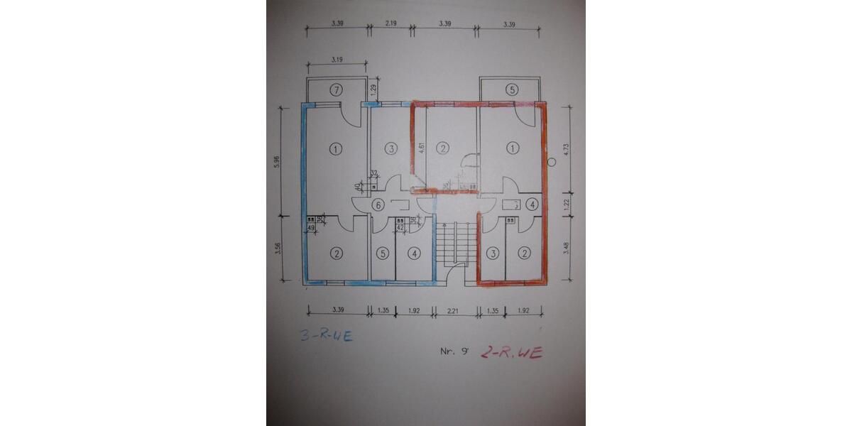 3-Raum Wohnung in Kindelbrück 3 zimmer