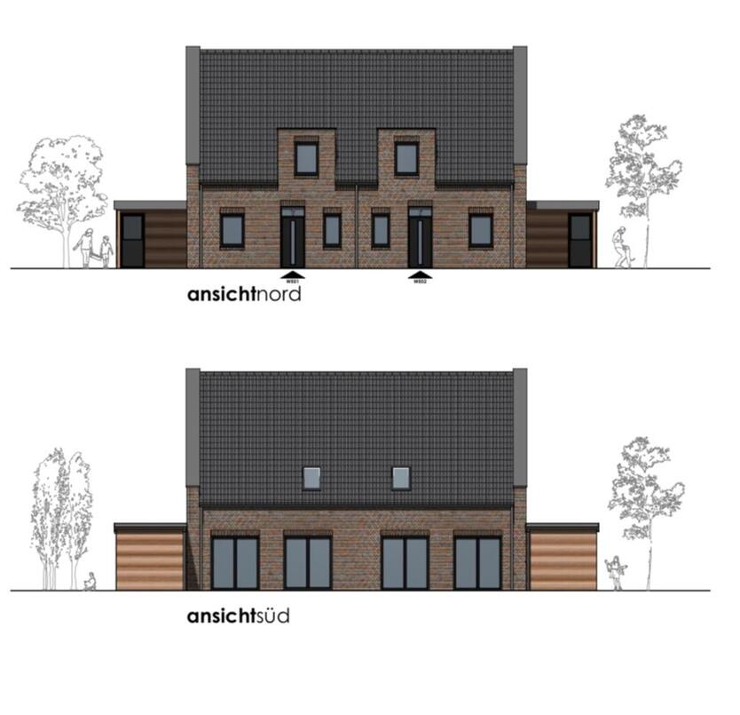 2x Erstbezug Doppelhaushälfte, KFW40 in Neudorf Uplengen, Neubau