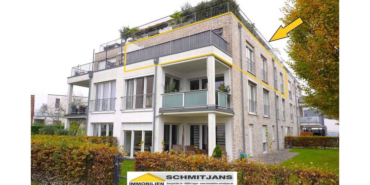 RESERVIERT!! Traumhaft schöne und exklusive 3-Zimmer-Wohnung in absoluter Spitzenlage – Am Alten Hafen in Lingen! 3 zimmer