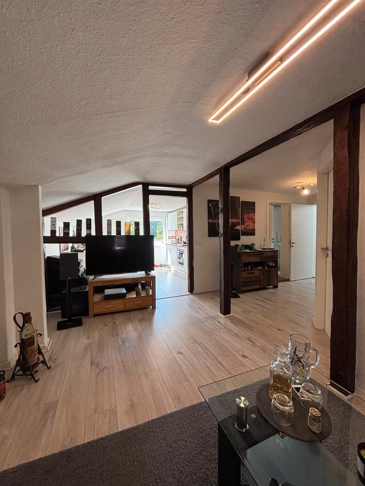 2,5 Zimmer Wohnung Fachwerk Dachterrasse