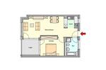 Etagenwohnung Remseck am Neckar - 2 Zimmer, 56 m&sup2;, 802&euro; | Angebot:26636061