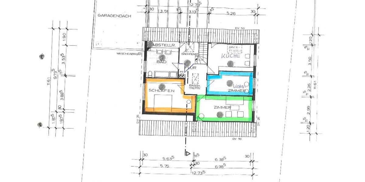 Etagenwohnung Rutesheim - 1 Zimmer, 19 m&sup2;, 400&euro; | Angebot:26645515