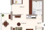 Etagenwohnung Deggendorf - 2 Zimmer, 43 m&sup2;, 510&euro; | Angebot:26275897