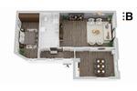 Hochparterre Herne - 2 Zimmer, 62 m&sup2;, 590&euro; | Angebot:26453759