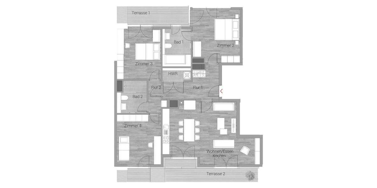 Etagenwohnung Berlin Kreuzberg - 4 Zimmer, 124 m&sup2;, 2.950&euro; | Angebot:25709737