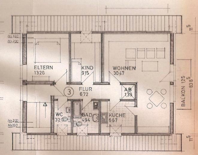 Dachgeschoßwohnung Dülmen - 4 Zimmer, 79 m&sup2;, 690&euro; | Angebot:26606872