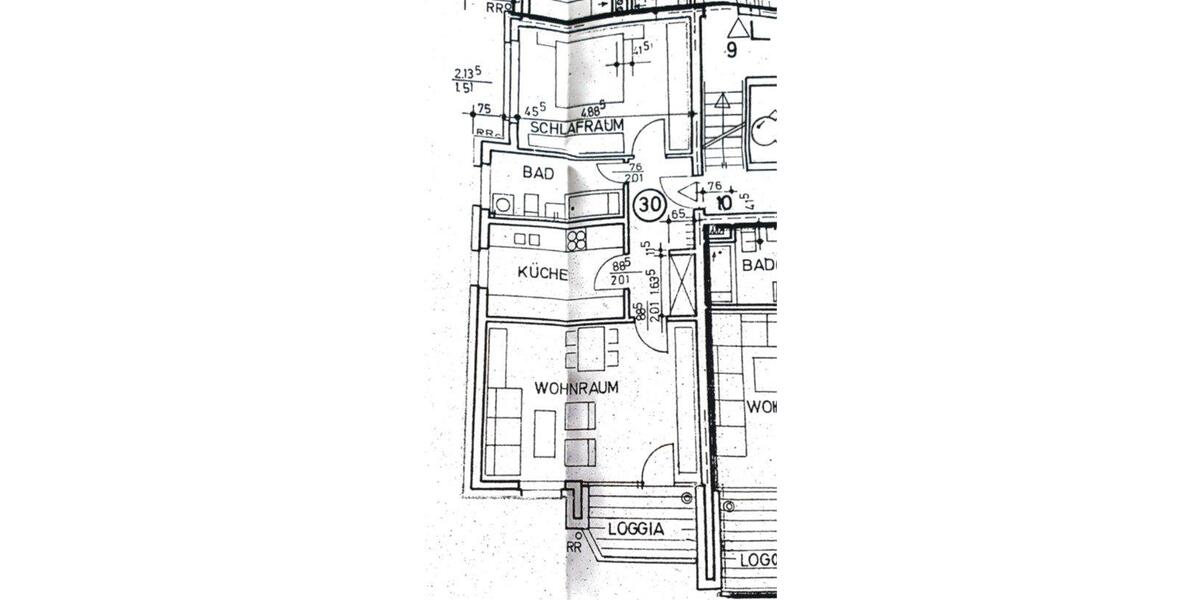 Etagenwohnung Krefeld Benrad - 2 Zimmer, 63 m&sup2;, 550&euro; | Angebot:25991559