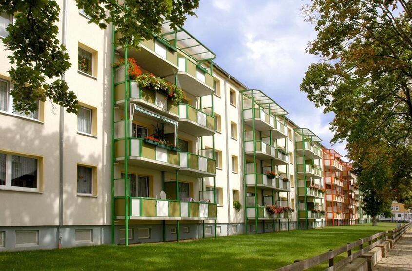 3-Raum-Wohnung mit Blick auf die Spiegelsberge