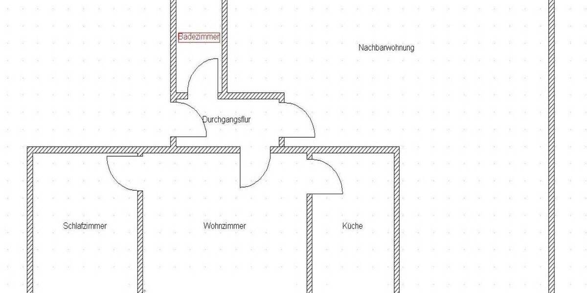 Etagenwohnung Göttingen Geismar - 2 Zimmer, 55 m&sup2;, 490&euro; | Angebot:26434455