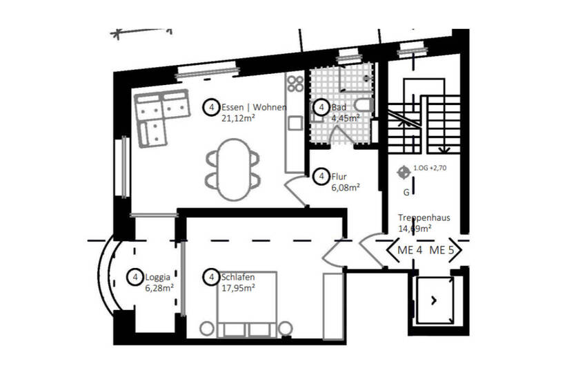 Neubau - Modernes Wohnen in bester Lage von Sindelfingen 2 zimmer