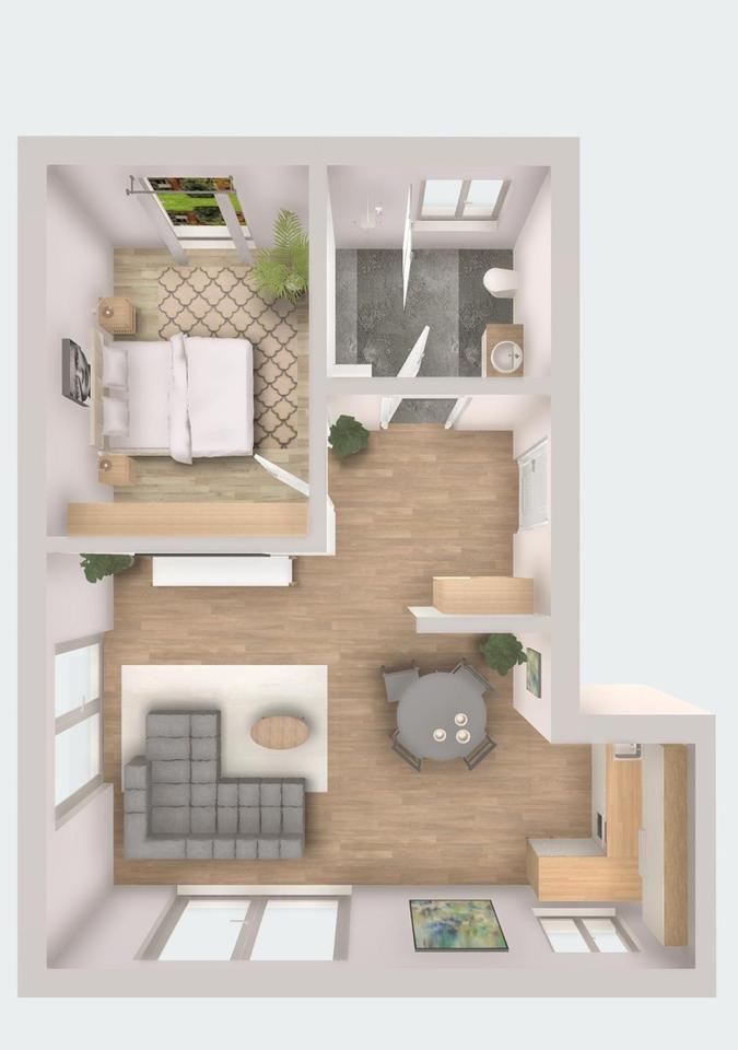 Nachhaltig Wohnen: Moderne 2- & 3-Zimmer-NeubauWohnungen