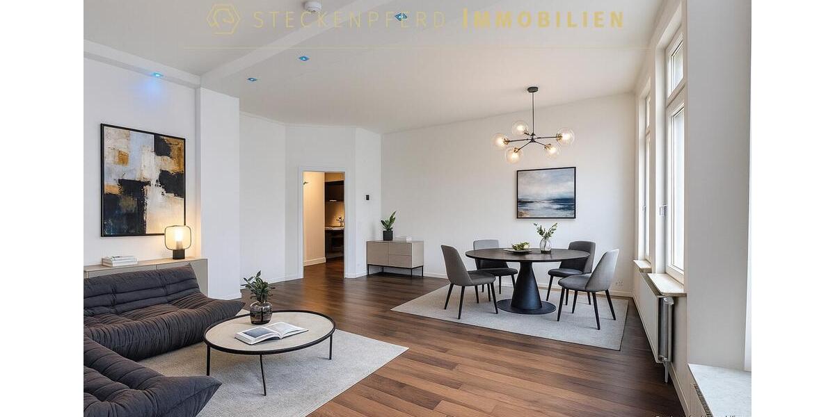 Etagenwohnung Hannover Vahrenwald-List - 3 Zimmer, 103 m&sup2;, 1.350&euro; | Angebot:25047136