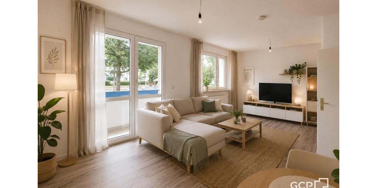 Erdgeschoßwohnung Dessau-Roßlau Brambach - 4 Zimmer, 65 m&sup2;, 389&euro; | Angebot:26549415