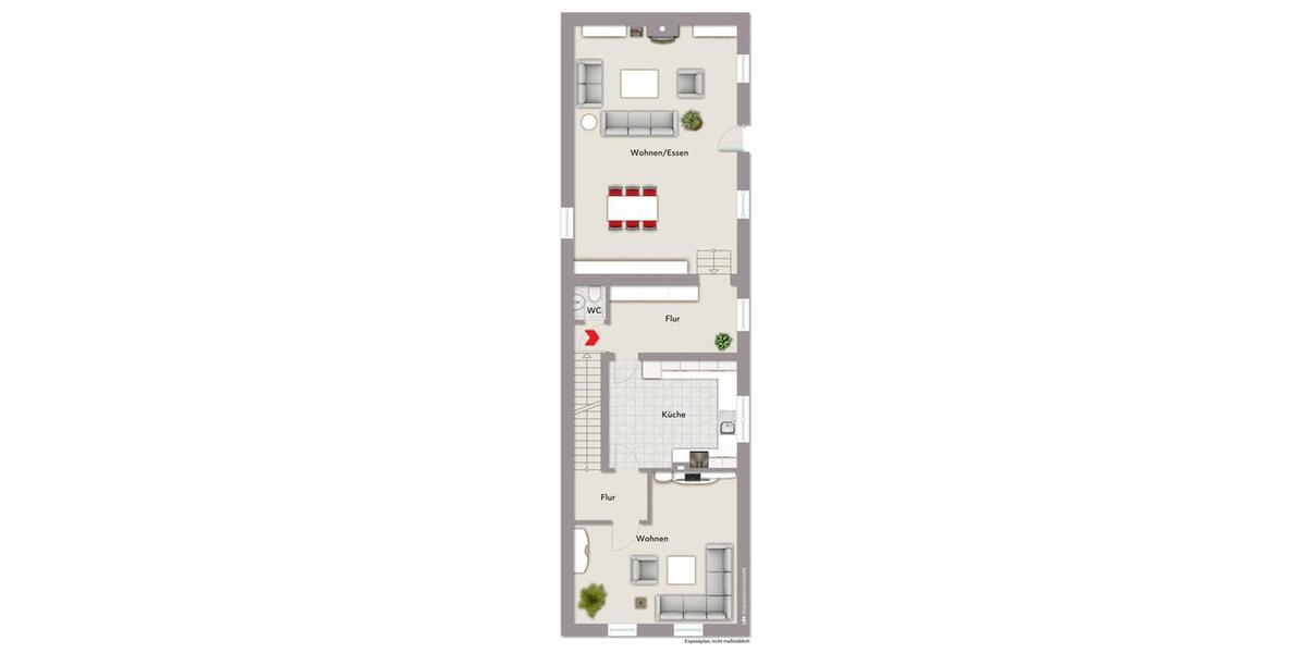 Etagenwohnung Helmstedt - 4 Zimmer, 137 m&sup2;, 1.097&euro; | Angebot:25899828