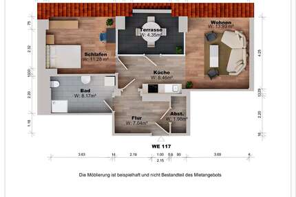 Wohnung Magdeburg Alte Neustadt - 2 Zimmer, 55 m&sup2;, 560&euro; | Angebot:25267067