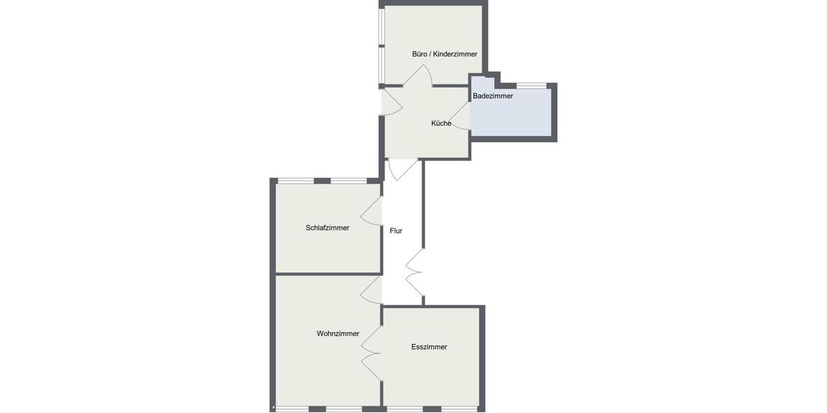 Erdgeschoßwohnung Husum - 4 Zimmer, 83 m&sup2;, 700&euro; | Angebot:26608576