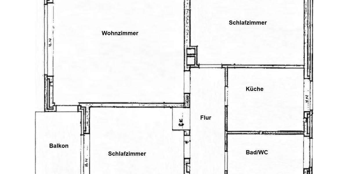 Etagenwohnung Oldenburg Bloherfelde - 3 Zimmer, 75 m&sup2;, 750&euro; | Angebot:26648556