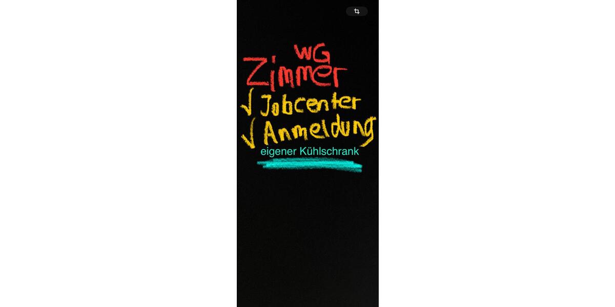 WG-Zimmer mit Balkon 1 zimmer